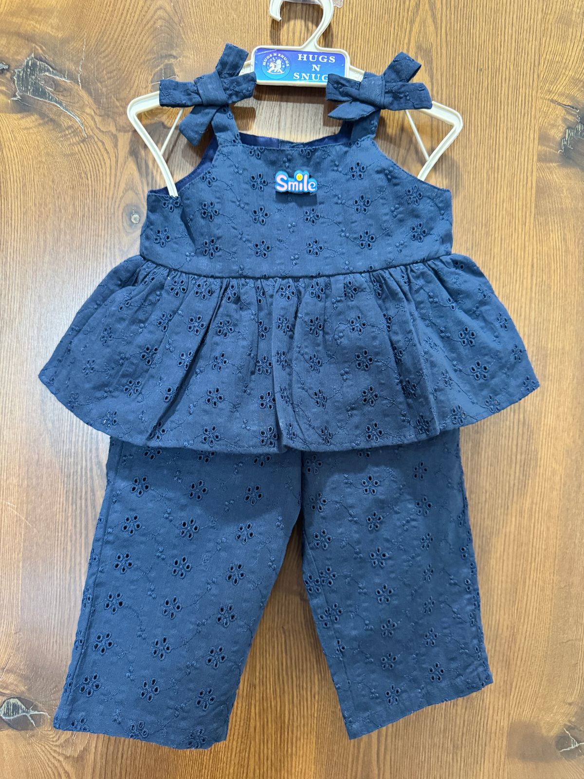 Navy Bloom Coord Set