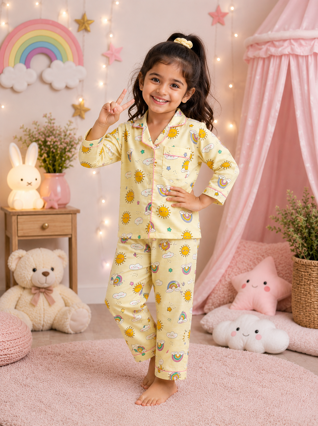 Around The World Night Suit