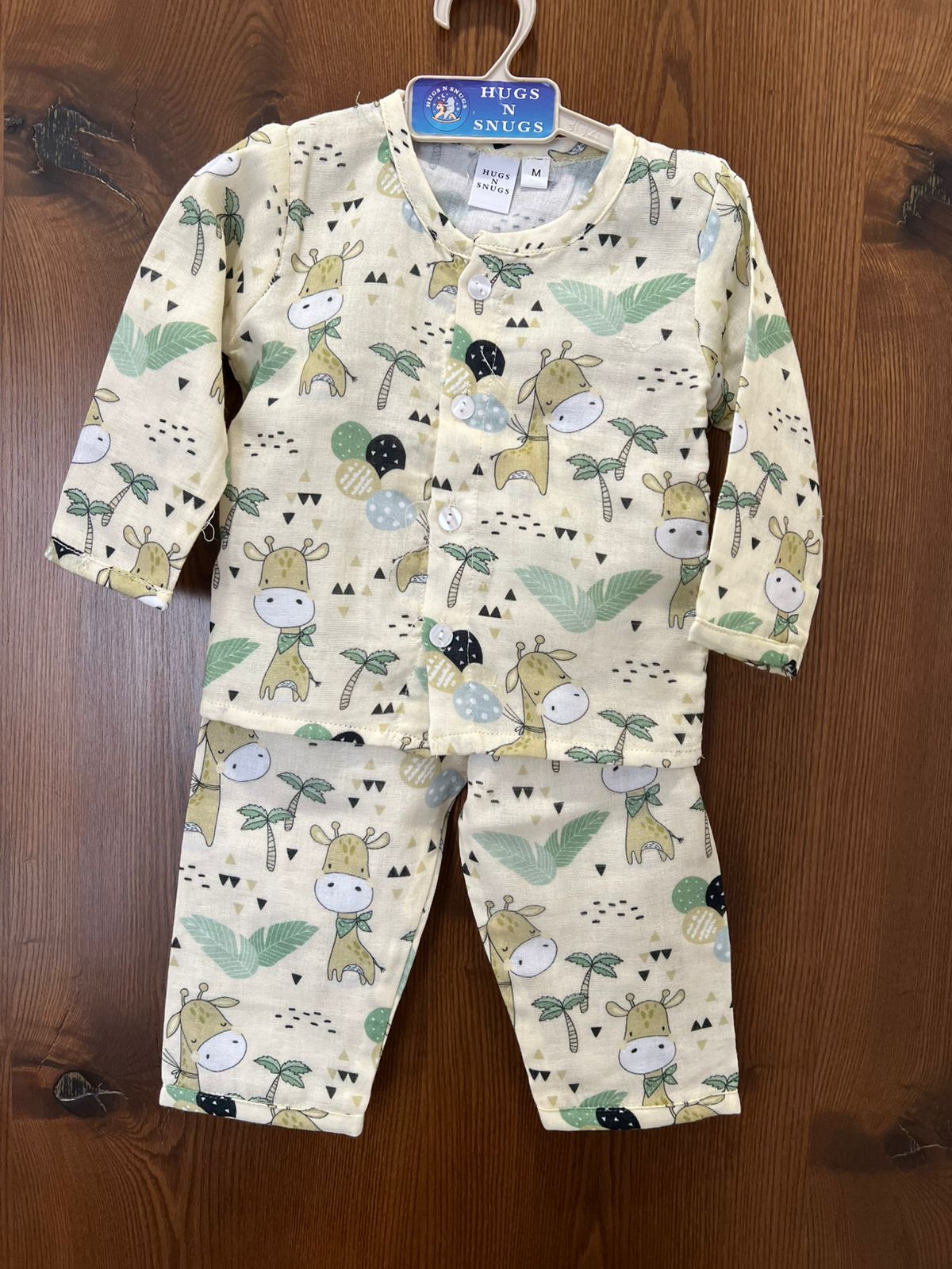 Giraffe Dreams Lime Play Suit