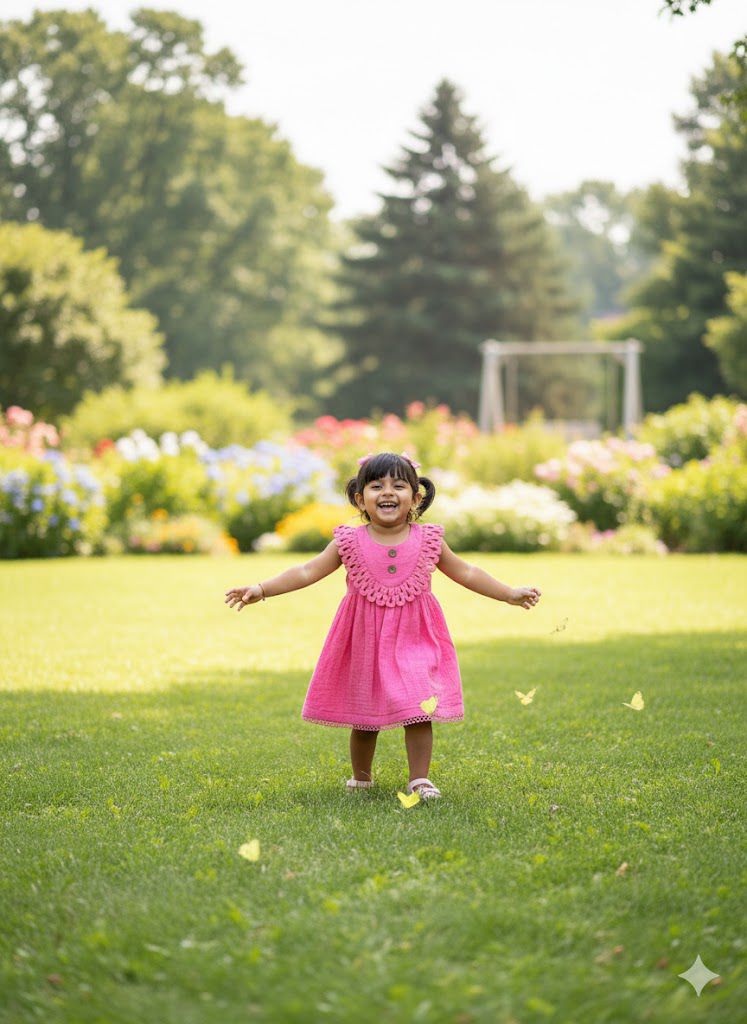 Pink Daisy Day Dress