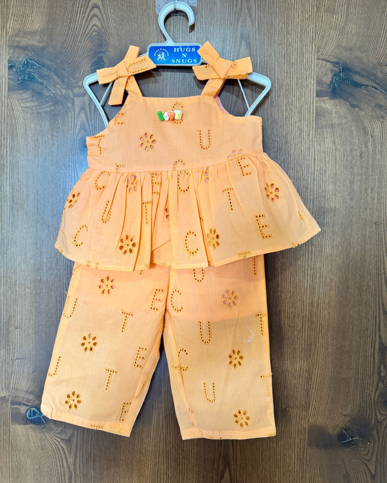 Cutie Pie Orange Coord Set
