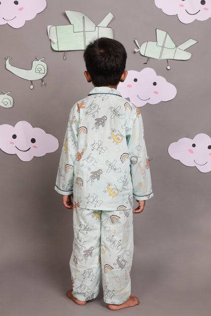 AEROPLANE DREAMS NIGHT SUIT