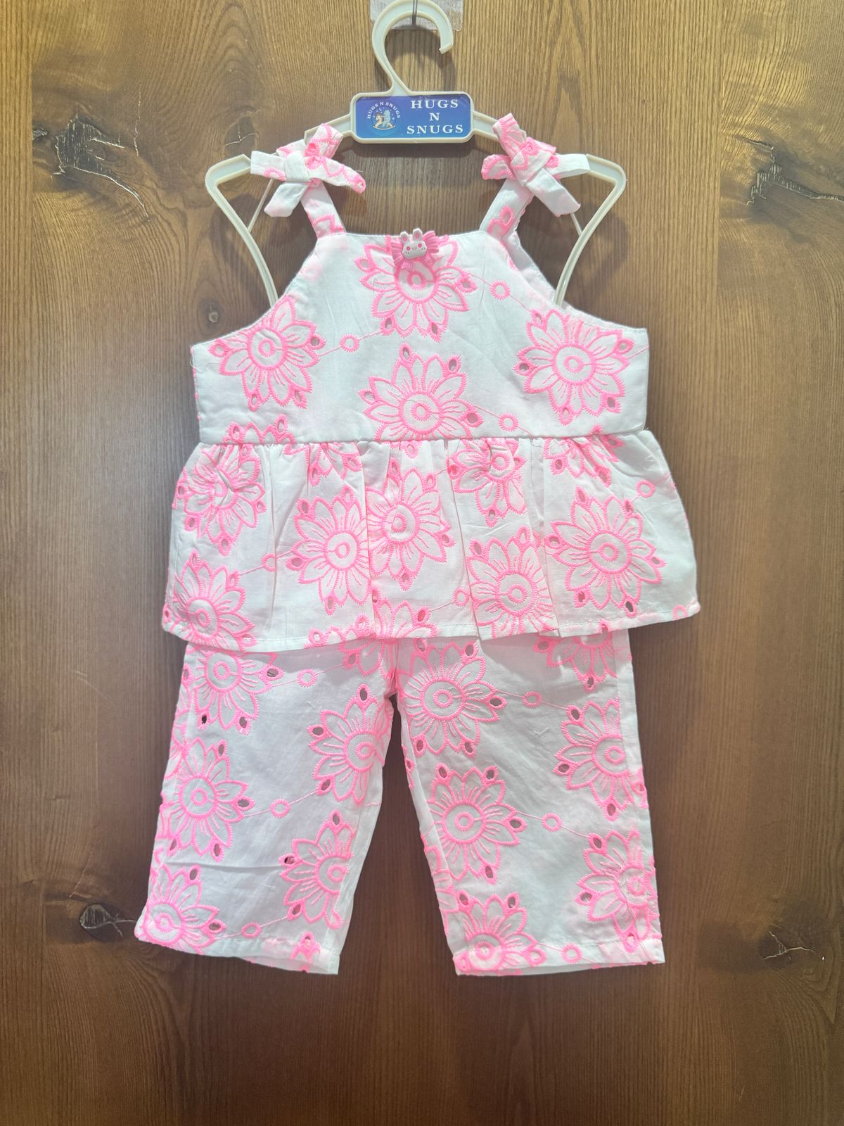 Neon Pink Floral Coord Set