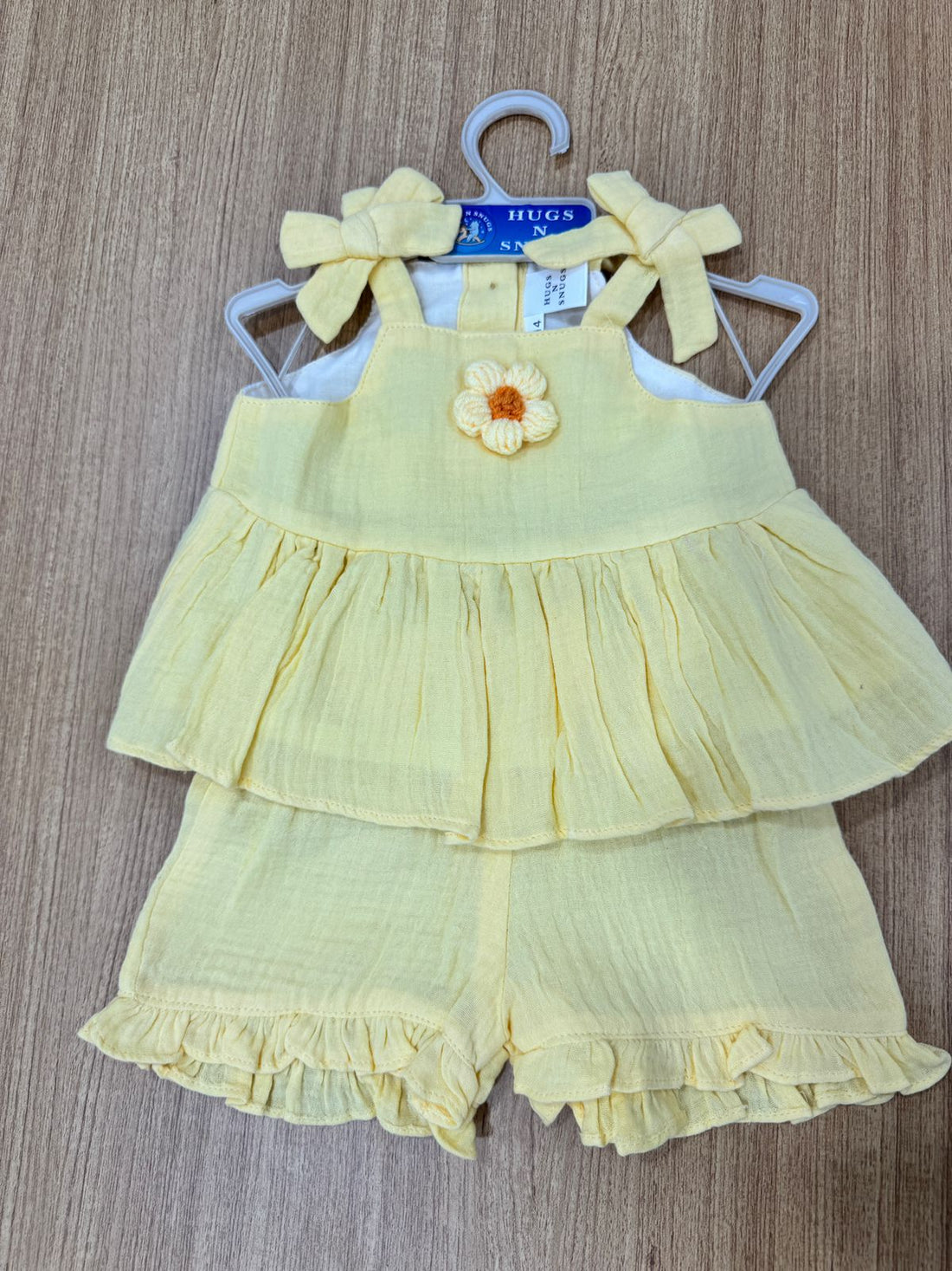 Yellow Short Coord Set