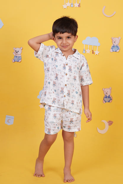 Teddy  Over the Rainbow Boys Coord set