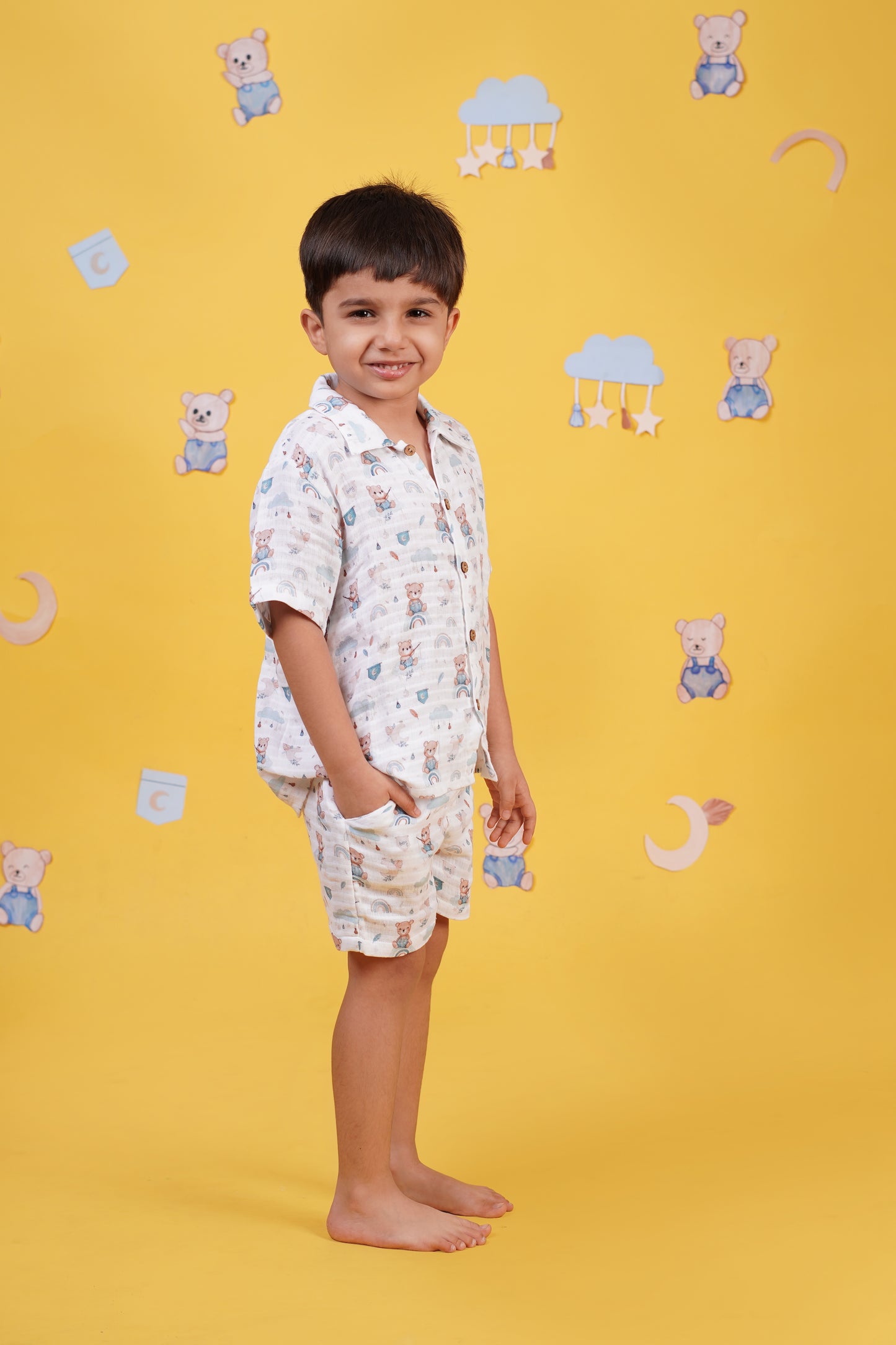 Teddy  Over the Rainbow Boys Coord set