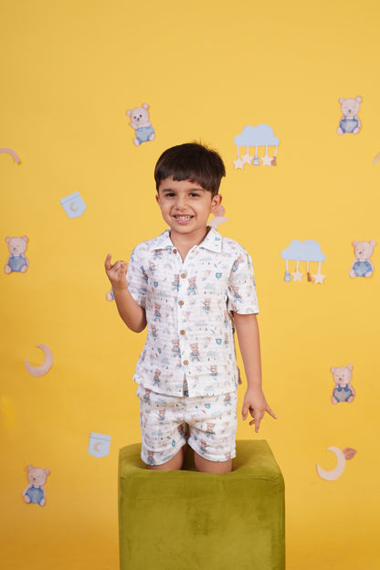 Teddy  Over the Rainbow Boys Coord set