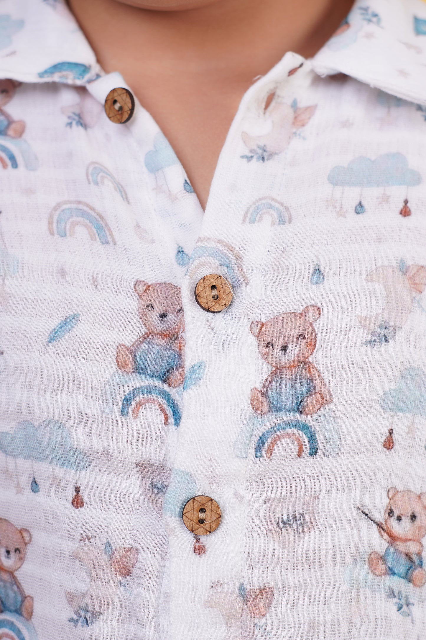 Teddy  Over the Rainbow Boys Coord set