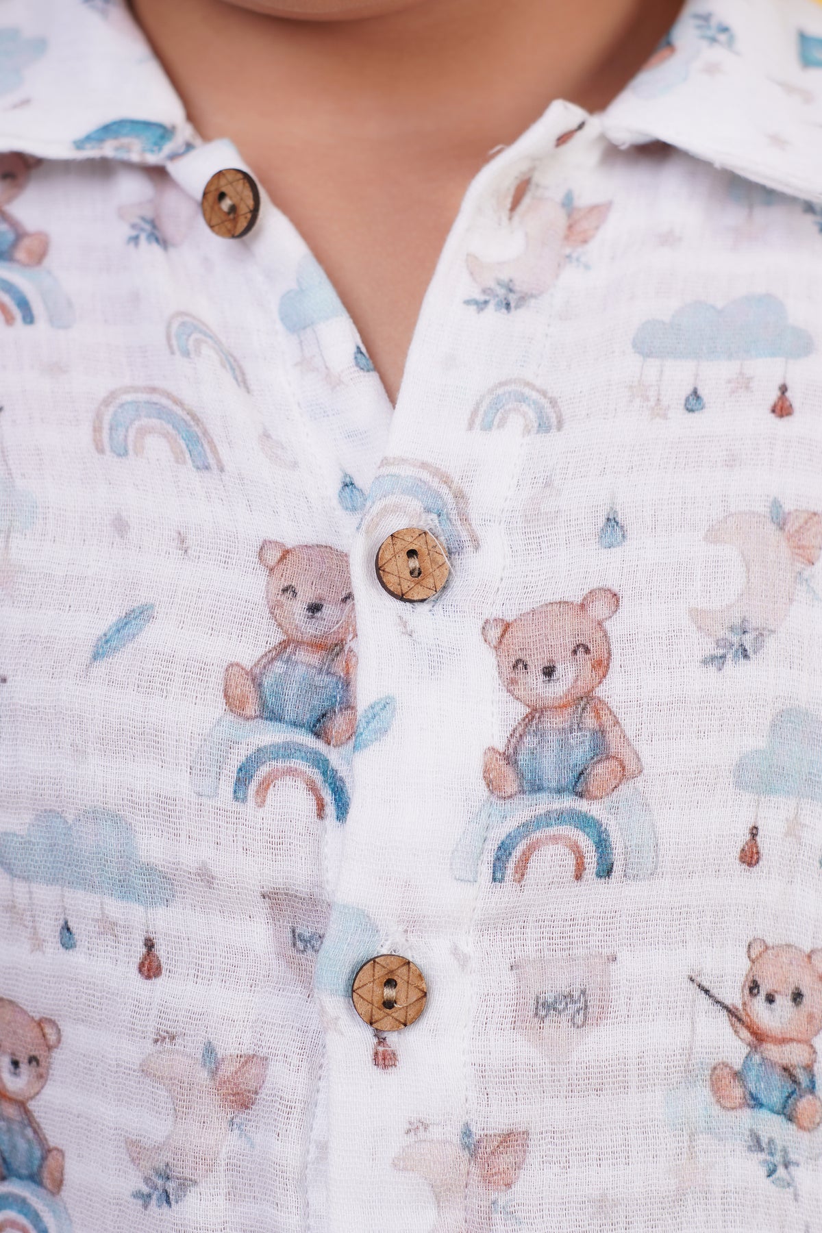 Teddy  Over the Rainbow Boys Coord set