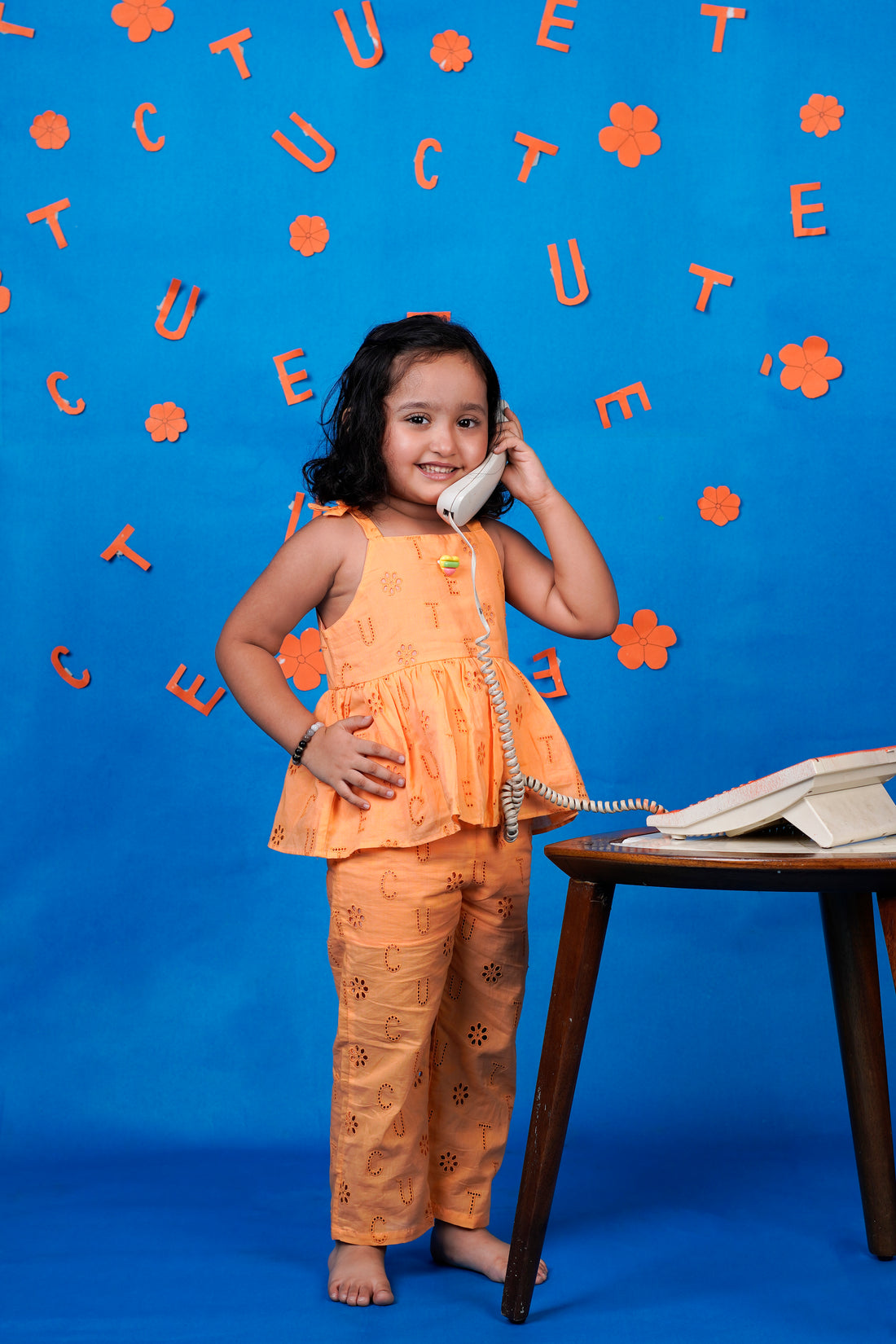 Cutie Pie Orange Coord Set