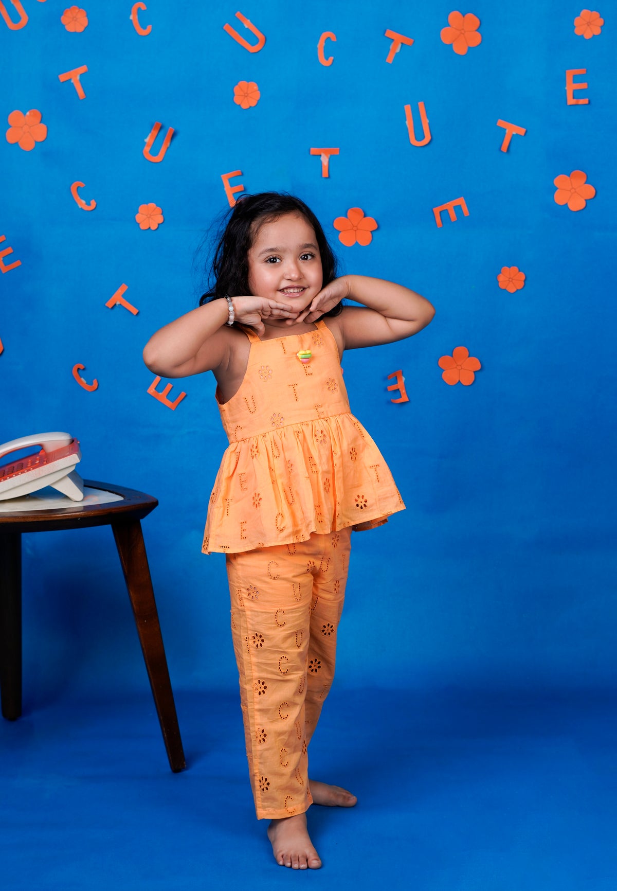 Cutie Pie Orange Coord Set