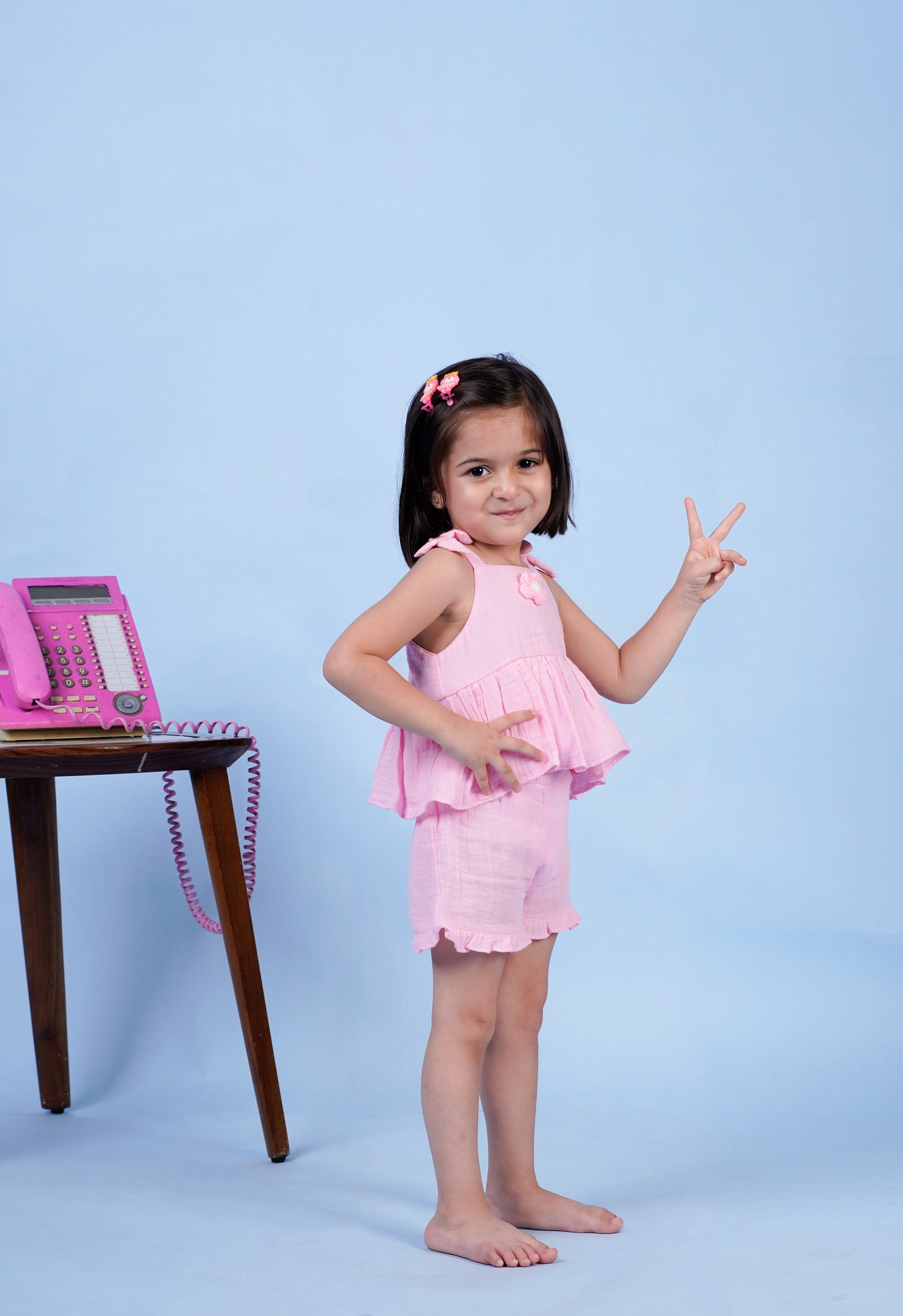 Light Pink Short Coord Set