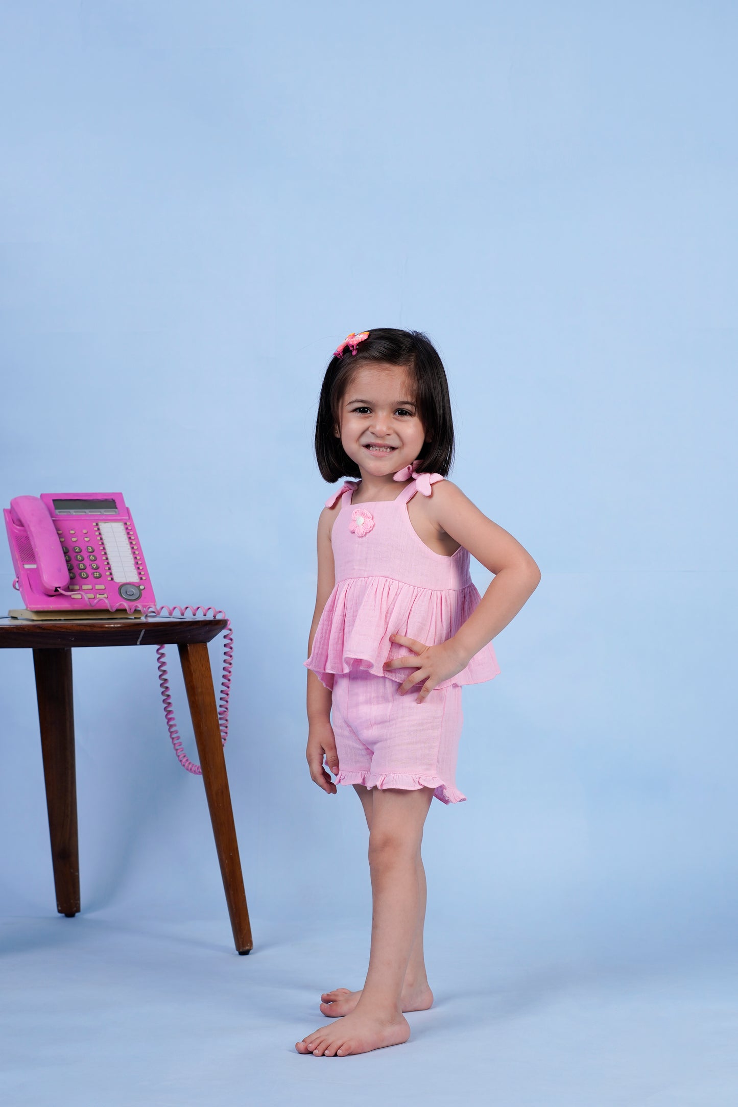 Light Pink Short Coord Set