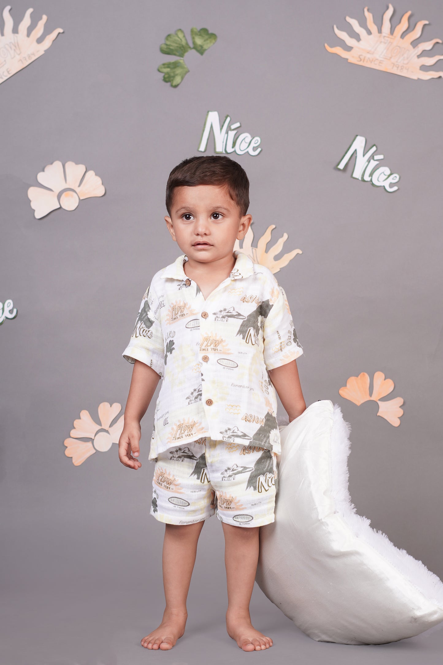 Sunshine Safari Boys Coord set