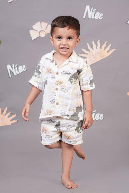Sunshine Safari Boys Coord set