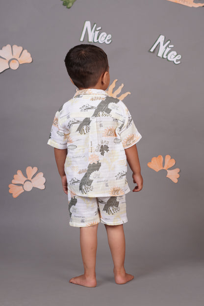 Sunshine Safari Boys Coord set