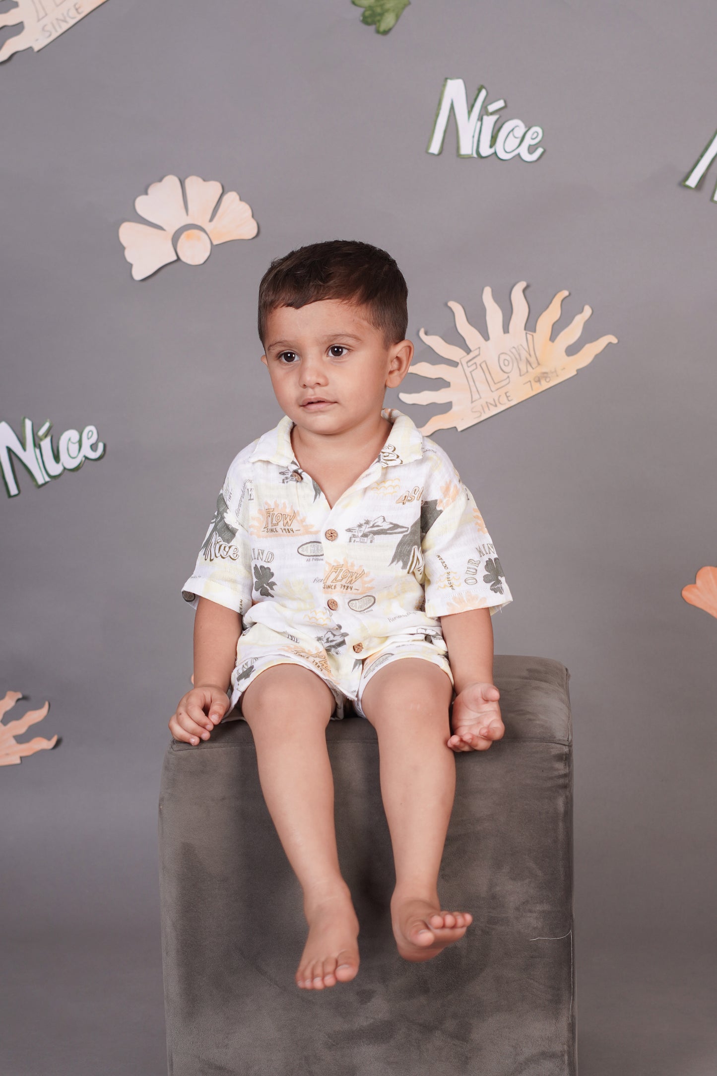 Sunshine Safari Boys Coord set