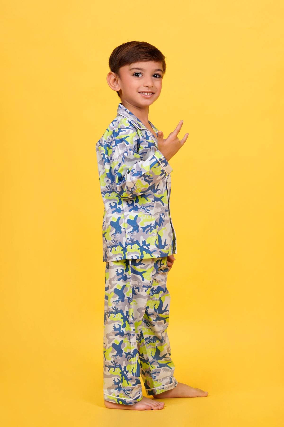 Dreamy Camo Night Suit