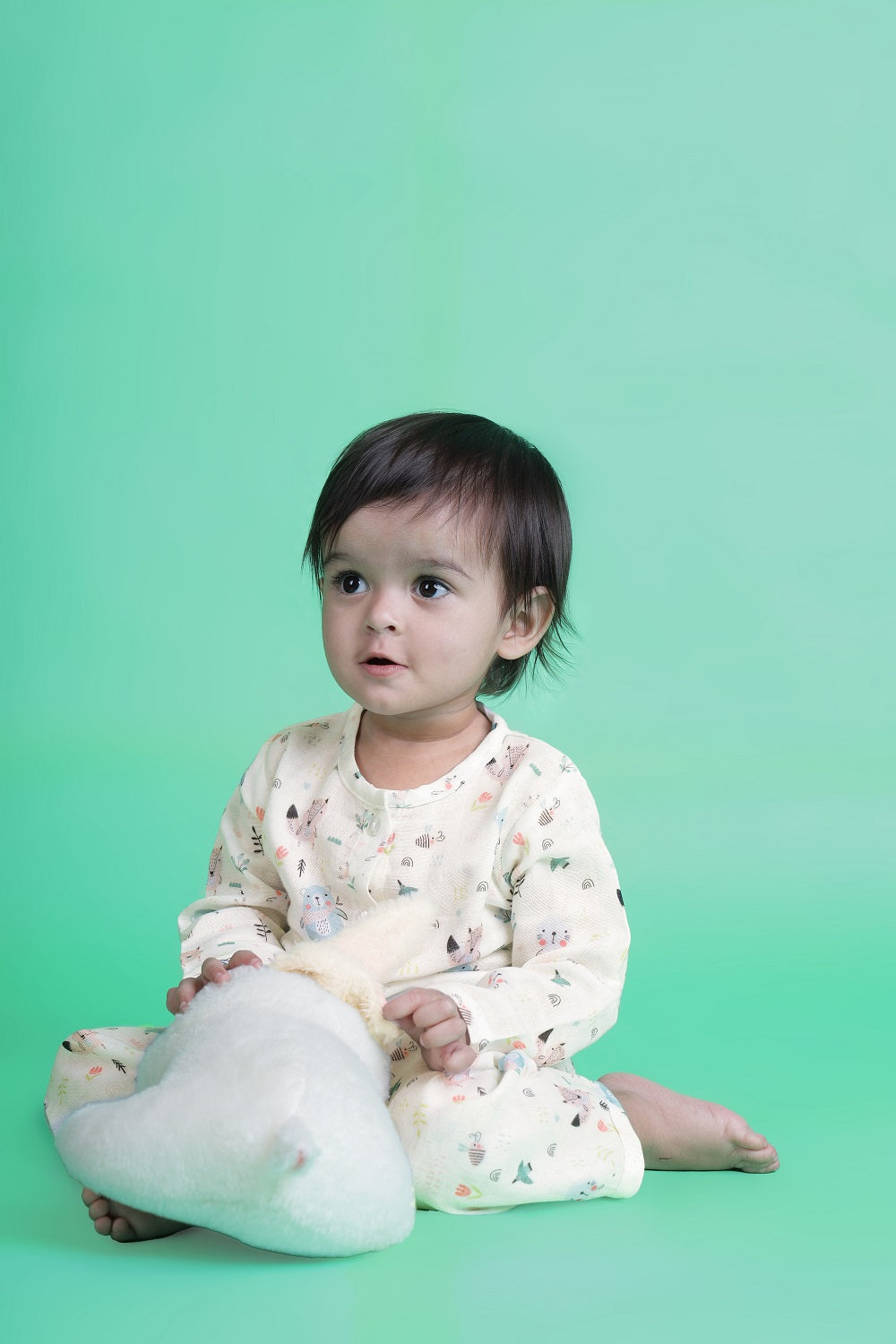 Snuggle Bunny Dreamers Lime Pay Suit