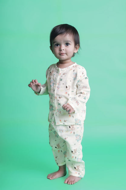 Snuggle Bunny Dreamers Lime Pay Suit