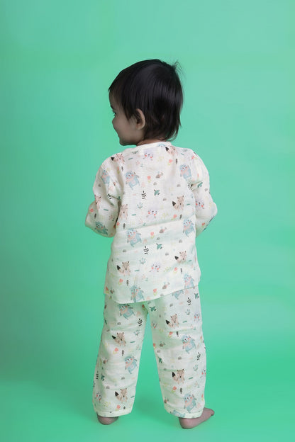 Snuggle Bunny Dreamers Lime Pay Suit