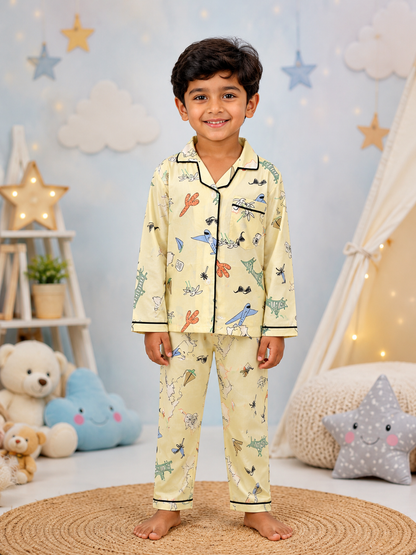 Around The World Night Suit