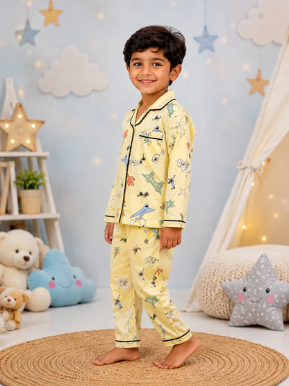 Around The World Night Suit
