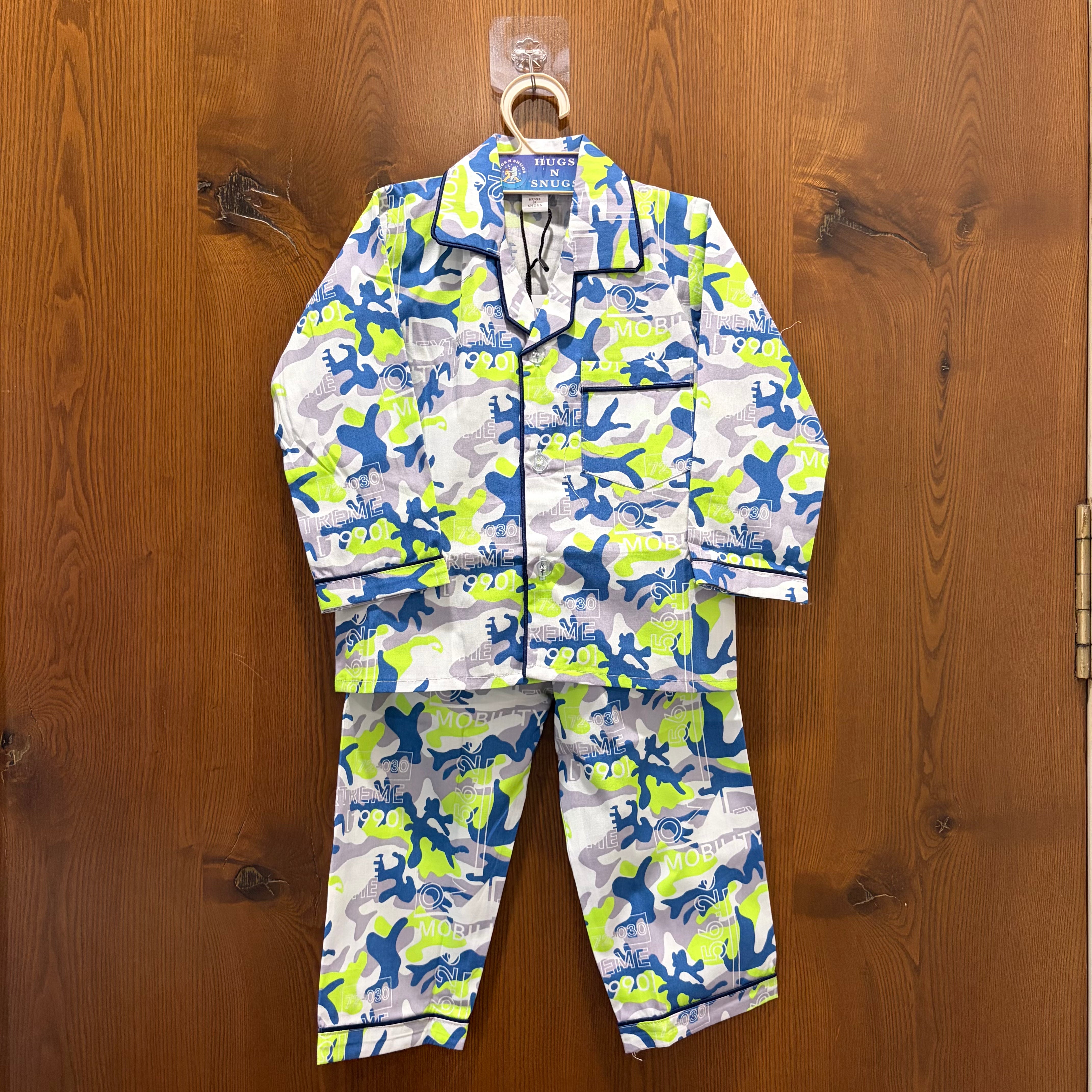 Dreamy Camo Night Suit