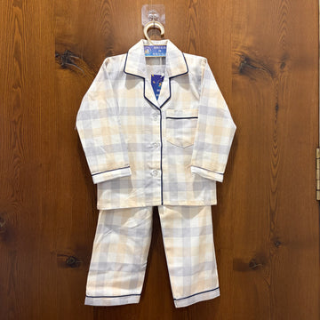 Dreamy  Checks Night Suit