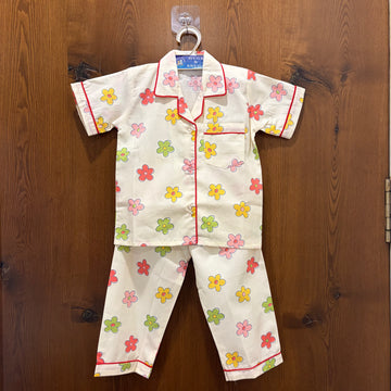 Flower Pop Dreams Night Suit