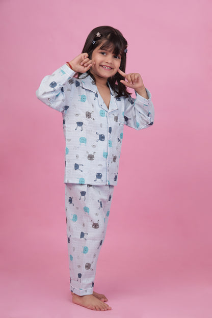 Blue Bunny Nights Night Suit