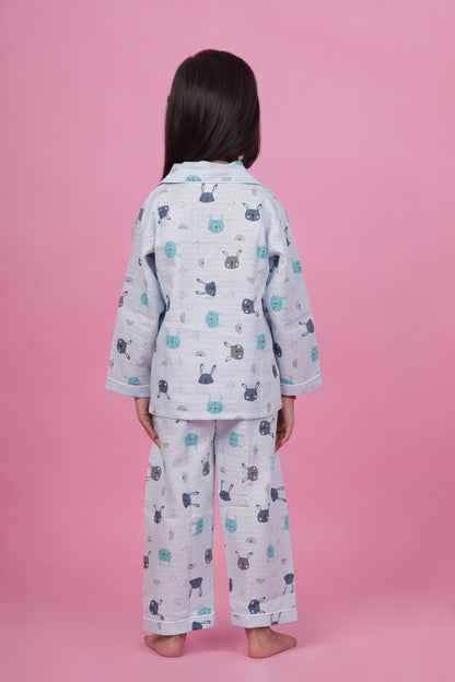 Blue Bunny Nights Night Suit