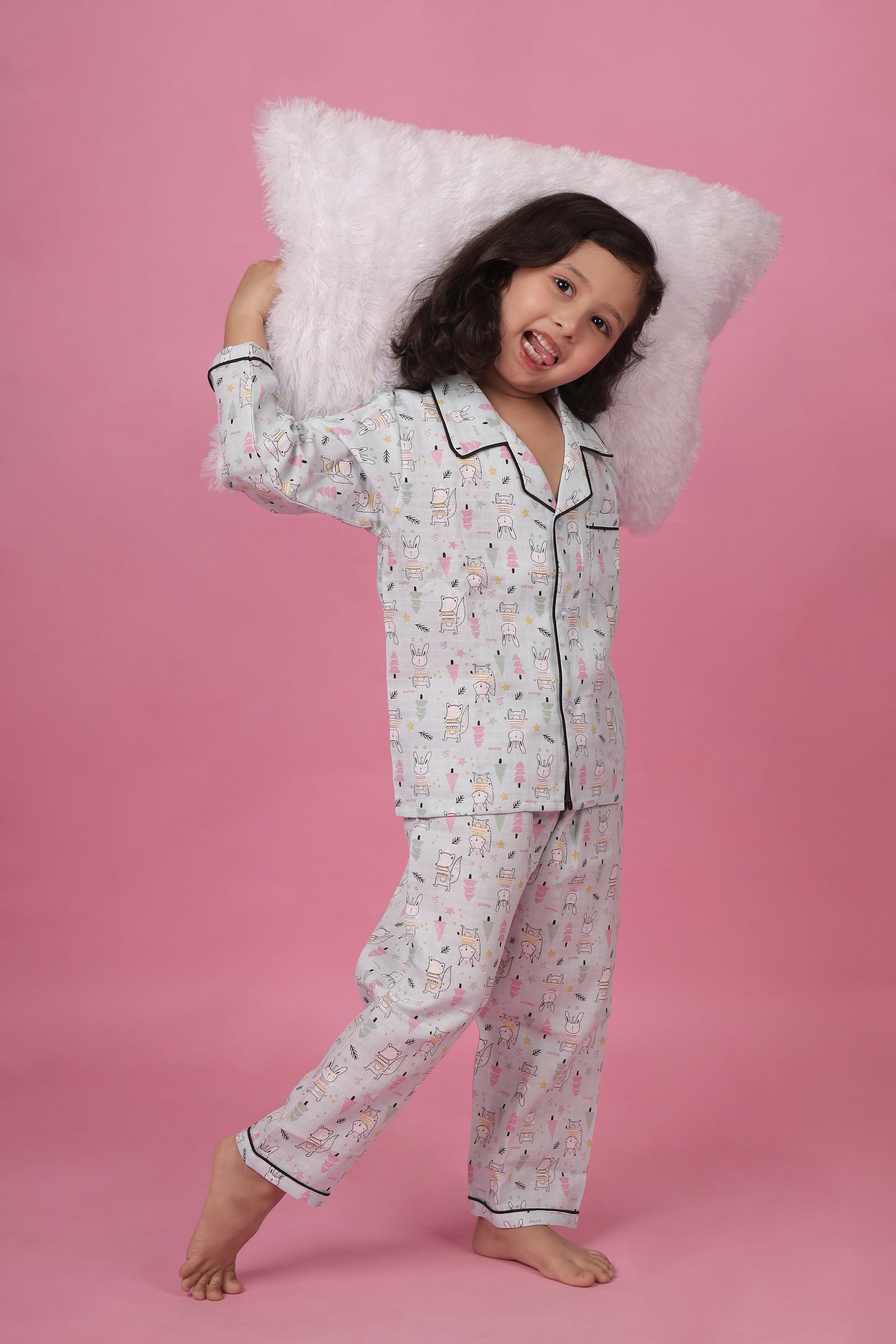 Snuggle Tribe Green Night Suit
