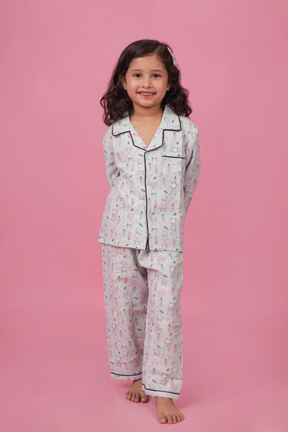 Snuggle Tribe Green Night Suit