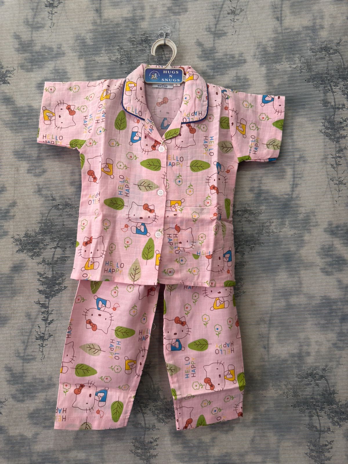 Rosy Hello Kitty Night Suit