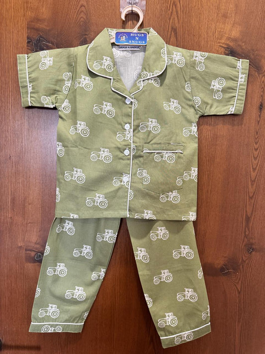 Tractor Trail Dreams Night Suit