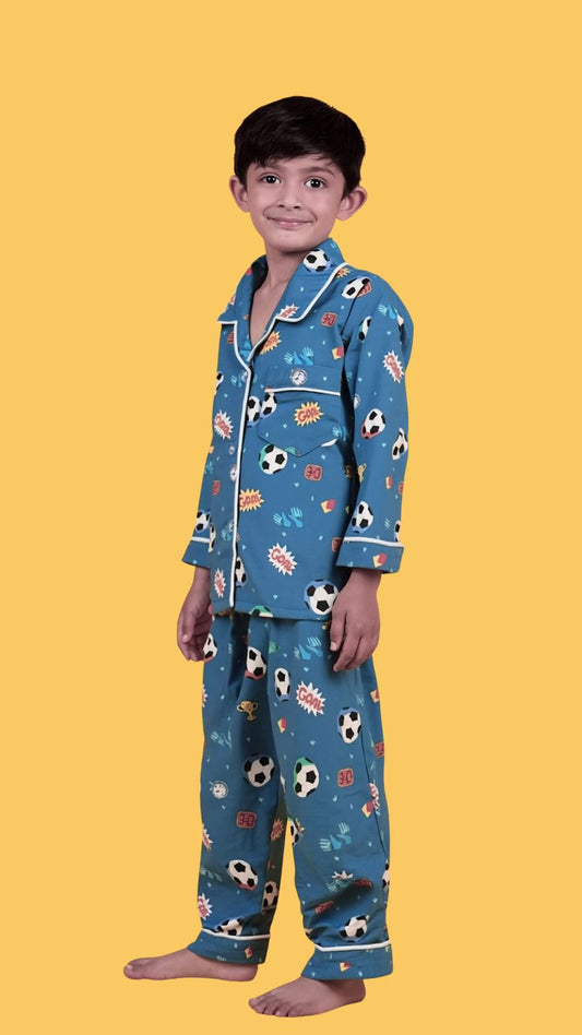 Football Dreams Night Suit