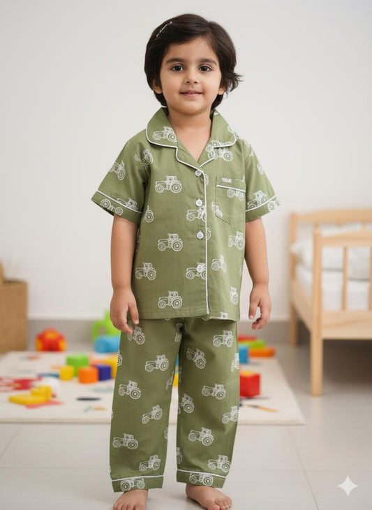 Tractor Trail Dreams Night Suit