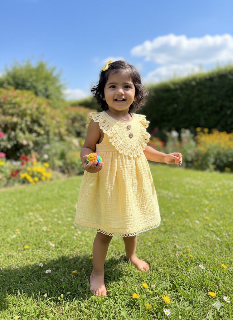 Sunny Smiles Yellow Dress