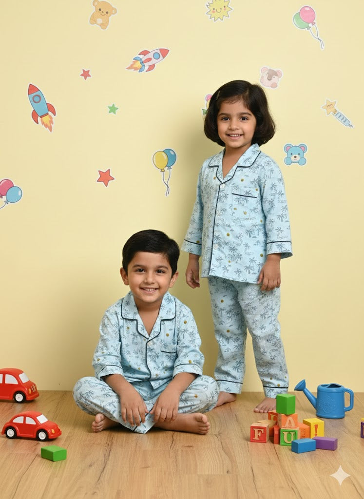 Go Goa Blue Night Suit