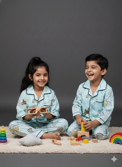 AEROPLANE DREAMS NIGHT SUIT