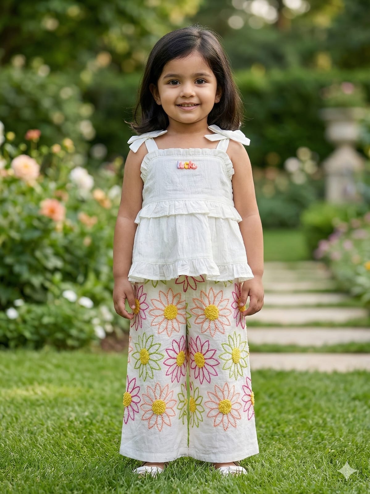 Rainbow Daisy Coord Set
