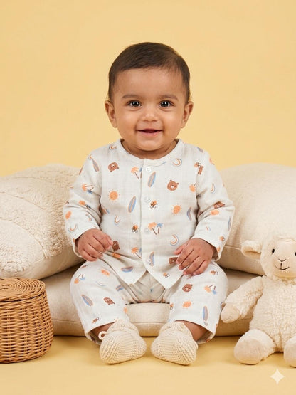 Teddy on the beach Playsuit