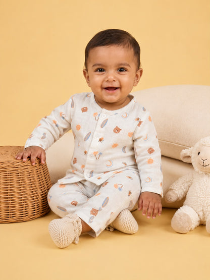 Teddy on the beach Playsuit