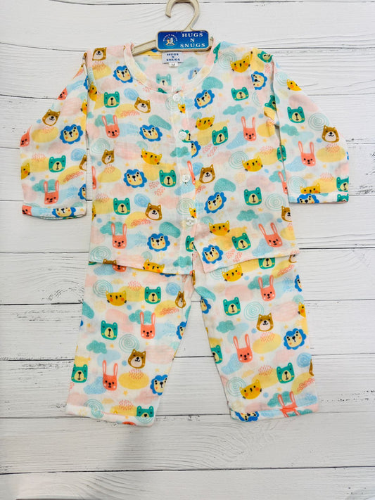 Colourful joy infant play suit