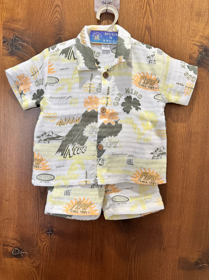 Sunshine Safari Boys Coord set